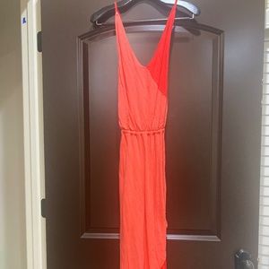 Two tone maxi dress